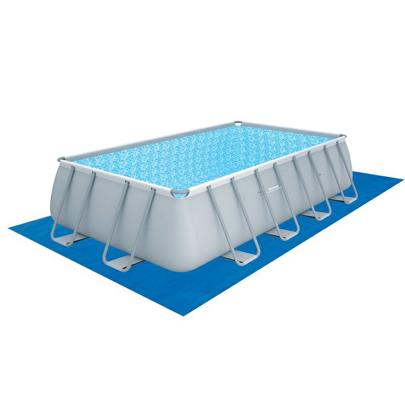 Piscine Tubulaire Rectangulaire Amovible Bestway Power Steel Avec