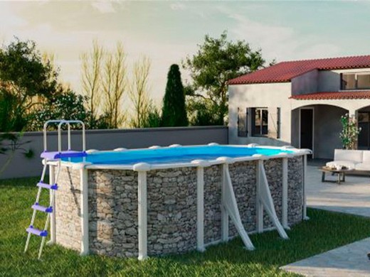 How to assemble a steel pool