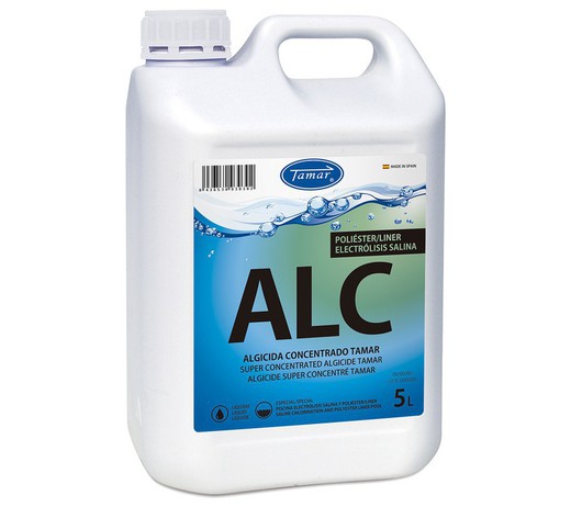 Algicide spécial super concentré pour polyester 5 litres.