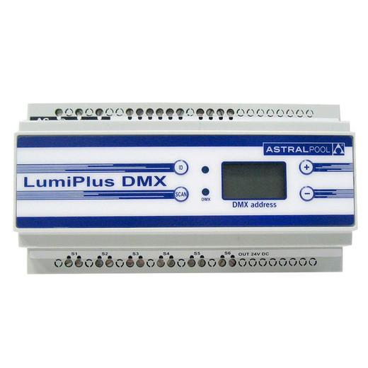 Dmx Power Supply Mini 2.0 og Quadraled 2.0 projektor