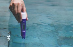 Elektronische pH-analyser voor zwembaden