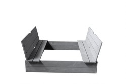 Sandbox with lid convertible into a Soulet bench (1180x1180x216 mm)