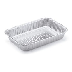 Small aluminum barbeque trays from Spirit, Genesis and Q Weber