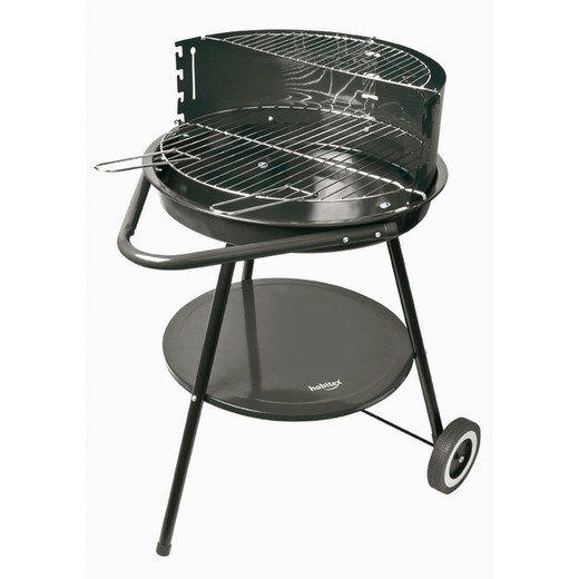 Habitex Supergrill 45 grill charcoal barbecue with wheels Ø 45cm