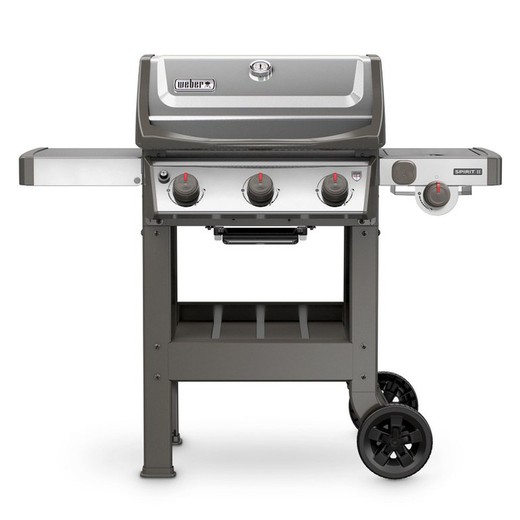 Barbacoa de gas  Weber Series Spirit II S-320 gbs acero inox y quemador lateral