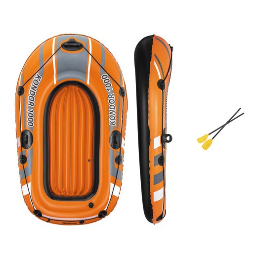 Bestway Hydro-Force Kondor 1000 Inflatable Boat 155x93x30 cm 1 Person With Oars