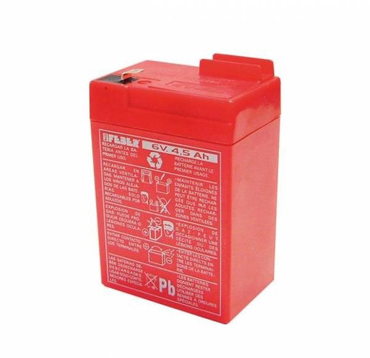 6 volt batteri 4,5 AH