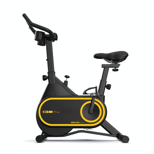 Keboo Fitness Series 300 indoor cycling bike with belt system, 6 kg flywheel and 8 levels