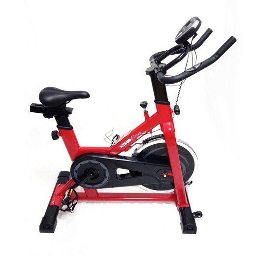 Ποδήλατο γυμναστικής Keboo 700 Series Spinning με σφόνδυλο 15 κιλών με 8 προγράμματα, ρυθμιζόμενο κάθισμα και τιμόνι και οθόνη LCD