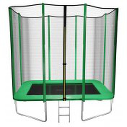 Masgames Deluxe Rectangular M Elastic Bed with Net and Ladder