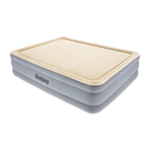 Bestway Extra Comfort Διπλό Φουσκωτό Κρεβάτι 203x152x46 cm Ολοκληρωμένο Φουσκωτό