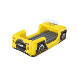 Cama Hinchable Infantil Bestway Coche Amarillo 160x84x62 cm