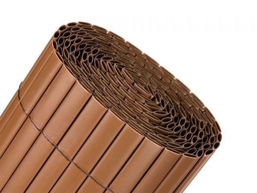 barreira em pvc dupla face castanho chocolate 1.600 gr/m2 (vários tamanhos)
