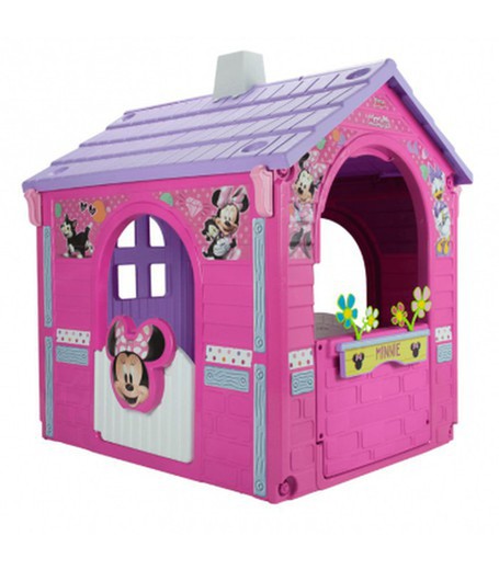 Casa de juguetes de Jardin MINNIE MOUSE color rosa