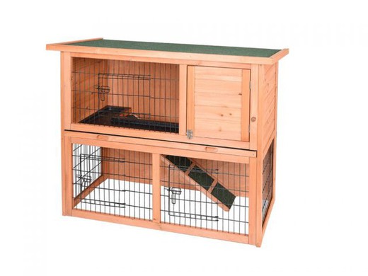 guinea pig hutch 111.5x45x92 cm