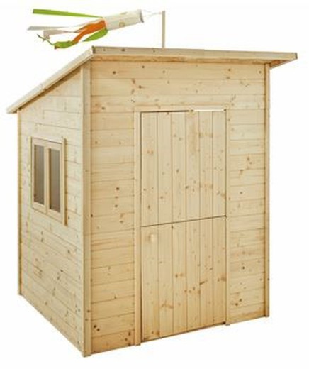 Soulet Monica Kinderhütte aus Holz (1270x1600x1600 mm)