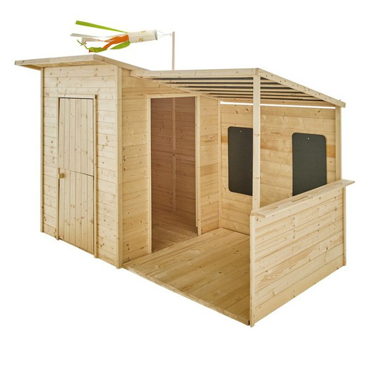 Soulet San Diego wooden children's hut (2480x1600x1600 mm)