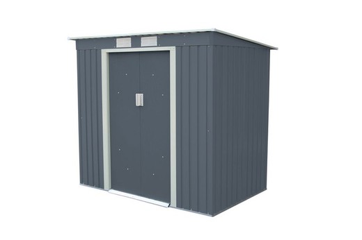 Buckingham Metal Shed (Anthracite Grey) - 2,43 m² Ext.