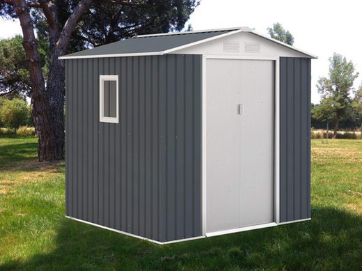 Darlington Metal House Anthracite / White 4,07m2 Exterior