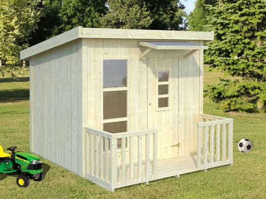 Drewniany domek dla dzieci Harry 199x163cm o powierzchni 3,1m²