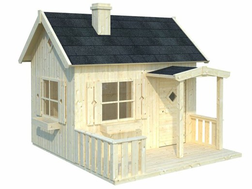 Otto Palmako Children's Wooden House 233x157 cm of 3.6 m²