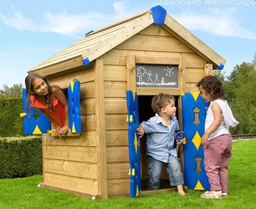 Casa per bambini in legno Jungle Playhouse