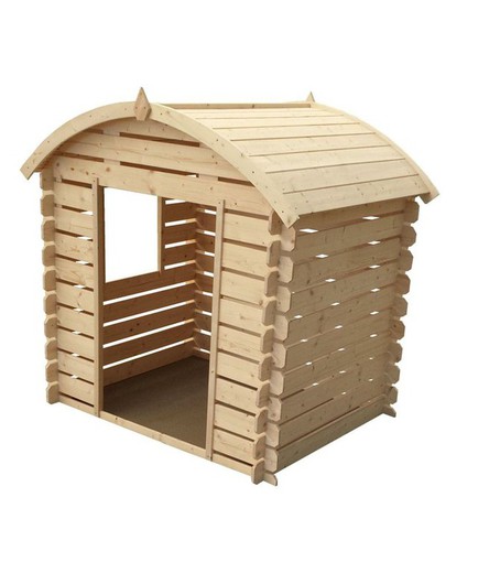 Heidi105x130x145 cm Drewniany dom dla dzieci