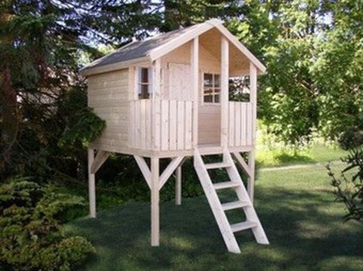 Toby Kinderhaus aus Holz 180x190cm 2,1m2