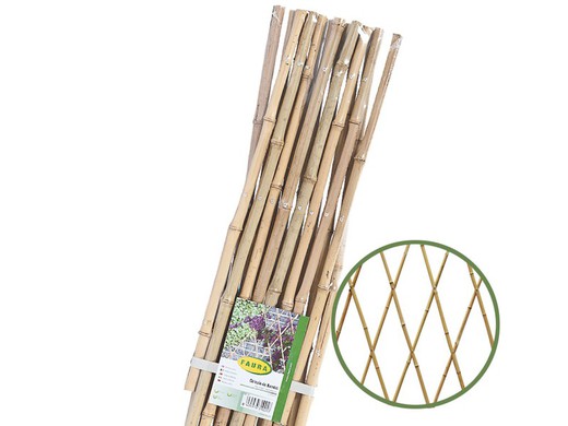 utdragbart solskydd i bambu (olika åtgärder)
