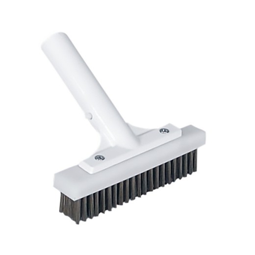 Brosse Droite 165 Mm Support Classique Alum. Cheveux en acier inoxydable - Clip