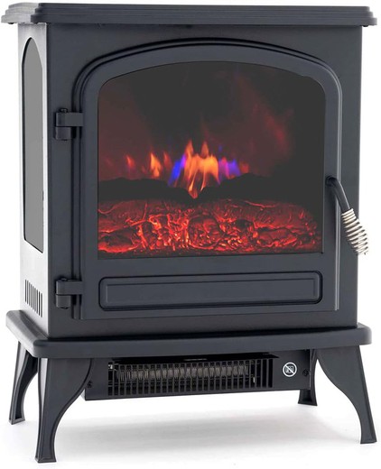 Electric fireplace with fire simulator COLORADO 3 Sides 1,950 W Kekai