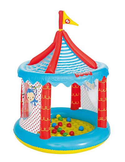 104x137cm inflatable circus with 25 odor balls Fisher Price