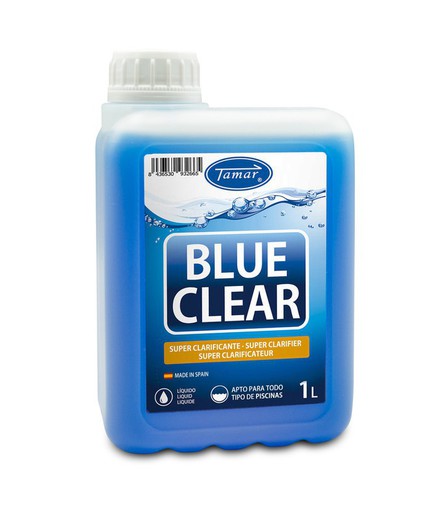 Super chiarificante blu trasparente