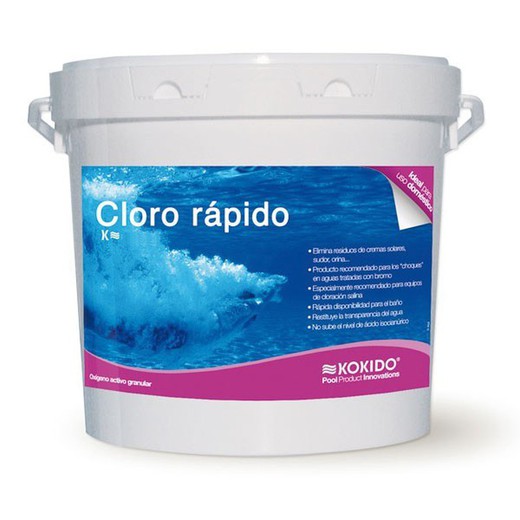 Cloro rapido K2O 5 kg.