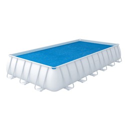 732x366x132cm Copertura solare per piscina Bestway con struttura rettangolare