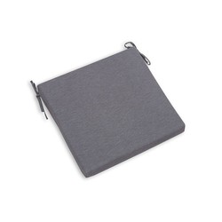 Cushion Chillvert Gandía Square Gray Removable 38x38x4,5 cm