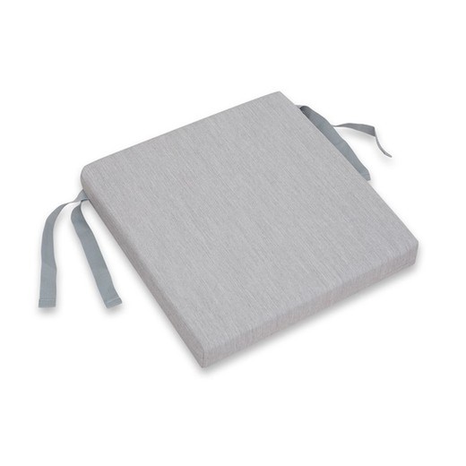 Cuscino Chillvert Pacific Square Acrilico estraibile grigio chiaro 42x42x6 cm