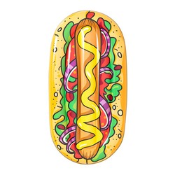 Bestway Hot Dog aufblasbare Matte 190x109 cm