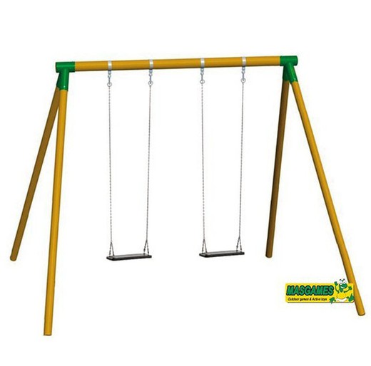 Adult Fuji Wooden Swing with Chains