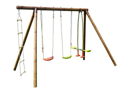 Soulet Gabin swing made of treated pine wood (3180x1890x2220 mm)