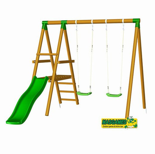 Mini Cascade Tower Set with Double Swing