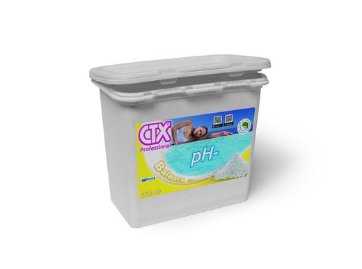 Ctx 10 1,5 kg pH-Reduzierer – quadratischer Behälter