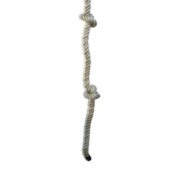 Rope of knots for hanging swing structure