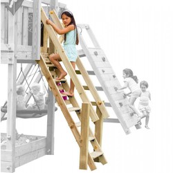 Escalera de madera para parques infantiles 1,5 m @steps Masgames MA803002