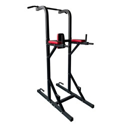 Keboo Cross Training 300 Series Pull-Up and Strength Station Height Adjustable with Padded Backrest