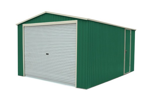 Essex Metal Garage 19,5 m² Groen