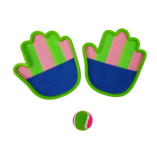 Spel Vang de bal Buitenspeelgoed Handschoenen en bal