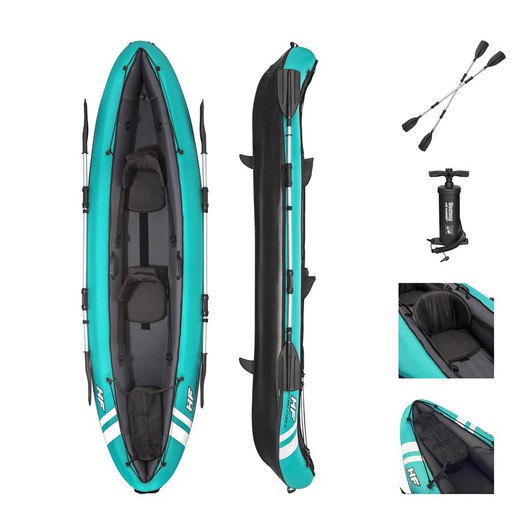 Bestway Hydro-Force Ventura Inflatable Kayak 330x94 cm 2 People with Inflator and 2 Paddles