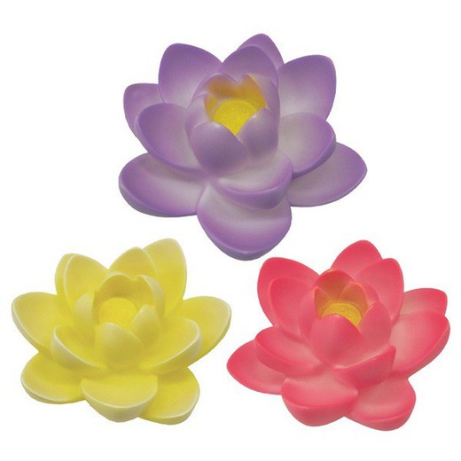 Luz flutuante de Kokido LOTUS FLOWER FLOATING LIGHTS