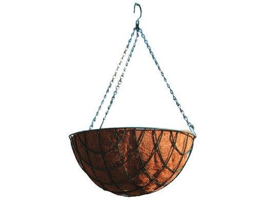 kokos hangplanter 35 cm